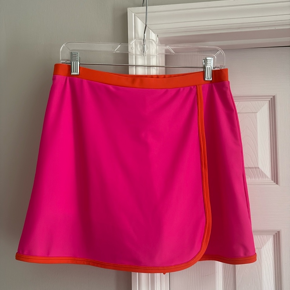 NWOT Jude Connally Pink and Orange Skort- Size S